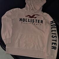 Felpa Hollister ragazza/donna tg. L colore beige