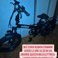 Bici elettrica nilox