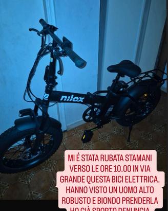 Bici elettrica nilox