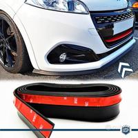 SPOILER NERO per PEUGEOT sotto paraurti Minigonne