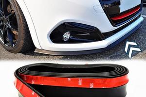 SPOILER NERO per PEUGEOT sotto paraurti Minigonne