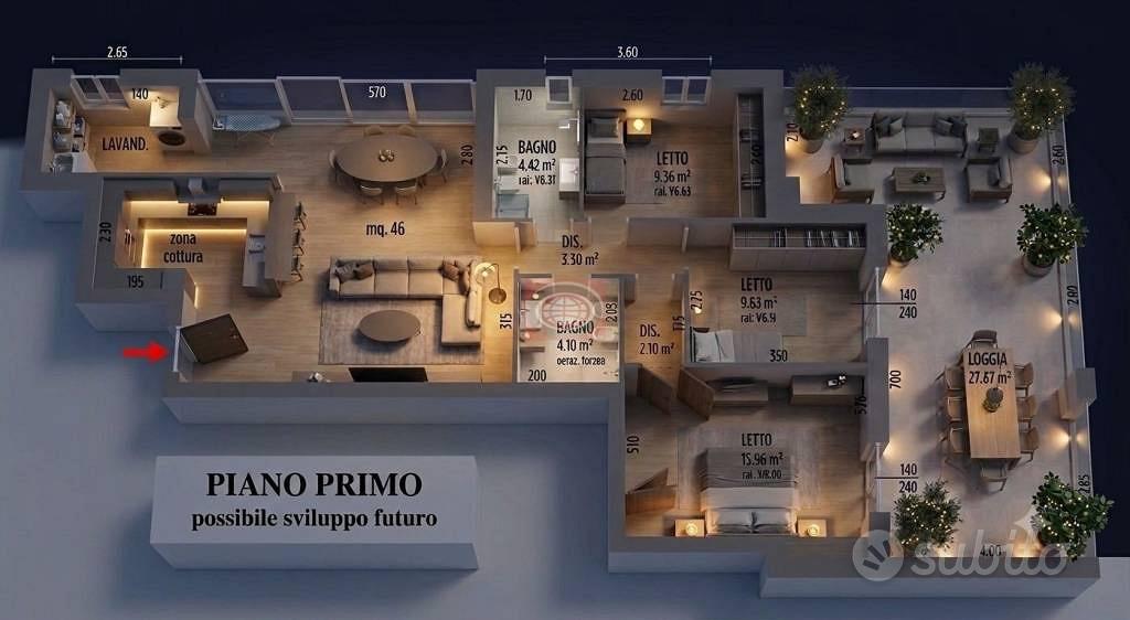 Appartamento – Cesena, Quartiere Cervese Sud - Vista 4