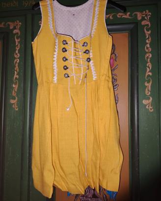 Dirndl tirolese taglia 38