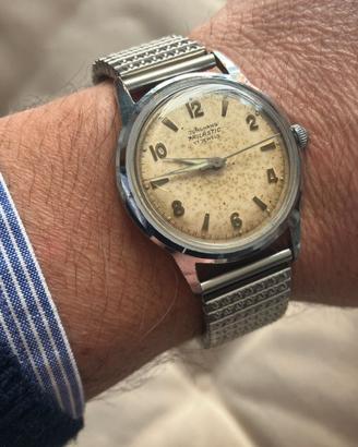 Junghans Trilastic 17 jewels 33mm orologio vintage