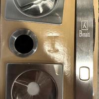 Kit maniglia scorrevole Colombo cromat + serratura