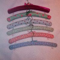 Set 6 stampelle/grucce imbottite vintage