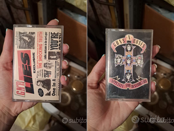 Lotto 2 Musicassette Guns N' Roses