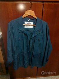 giacca donna blu casual 