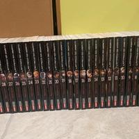 attack on titan 1-34 serie completa nuova