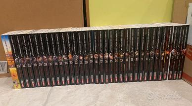 attack on titan 1-34 serie completa nuova