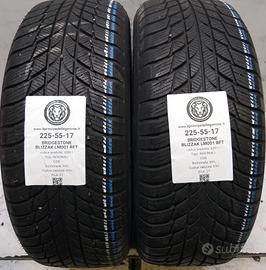 2 GOMME 225 55 17 BRIDGESTONE A63911