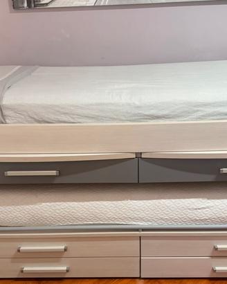 Letto doppio da cameretta