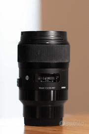 Sigma 35mm 1.4 per sony