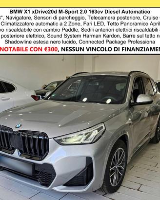 BMW X1 20d xDrive MSport Tetto Navi C.18" Cam M-S