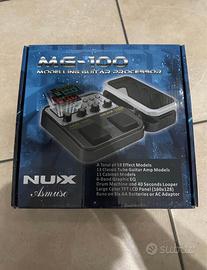 Pedale multi effetto Nux mg-100 per chitarra