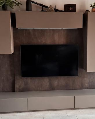 parete attrezzata per sala