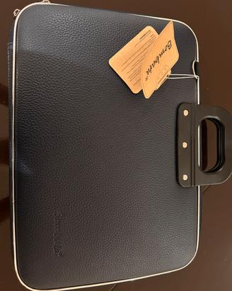 Borsa porta PC Bombata Classic blu, come nuova