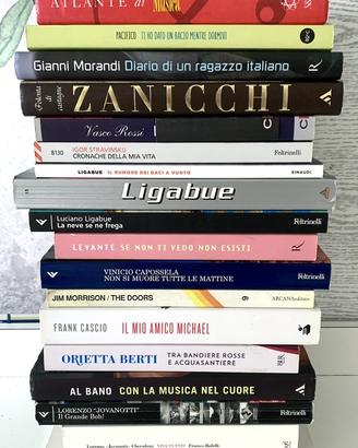19 libri di cantanti e musica