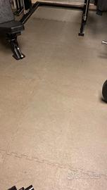 Pavimentazione gommata 42mq