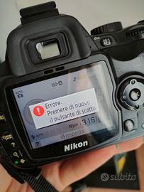 Nikon D60 non funzionante 