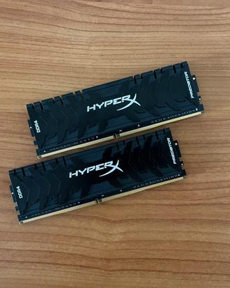 32GB RAM DDR4 HyperX Predator 3000MHz CL15 2x16GB
