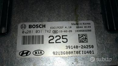 Kit centralina Kia Rio1.4 Crdi 2015 0281031742