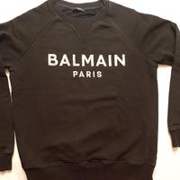 Felpa nera con scritta oro taglia S 