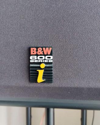 Bowers & Wilkins B&W serie 600I  - con supporti