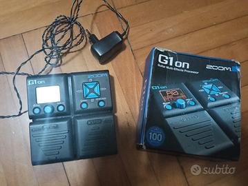 Zoom G1on Pedaliera Multieffetto