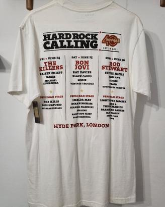 RARA T-shirt Hard Rock Calling - 40° anniversario