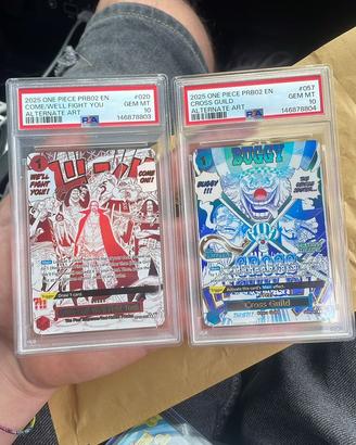 One piece card game psa10