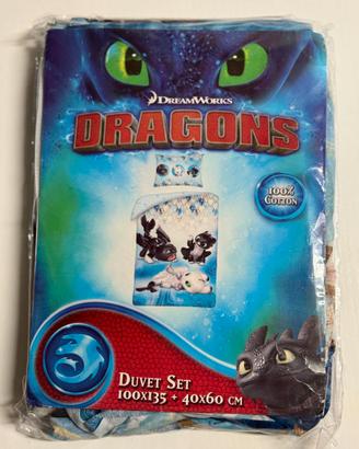 set di biancheria da letto Dragon Trainer