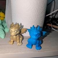 baby drago in resina