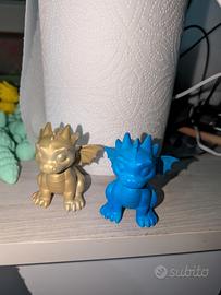 baby drago in resina