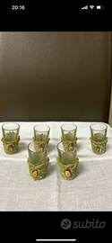 Set 6 bicchieri liquore