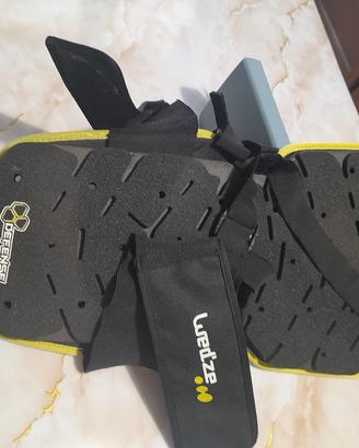 Paraschiena per sci e snowboard
