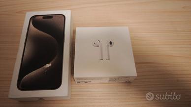 iPhone 15 Pro 256GB Titanium – Batteria 100% – Sca