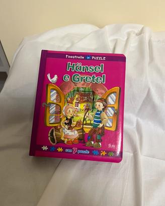 Libro per bambini di Hansel e Gretel
