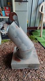 comignolo a forma di gallo