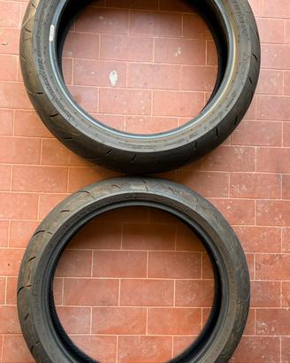 Coppia Gomme Moto Dunlop Roadsport 2