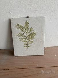 Quadro di resina e cemento