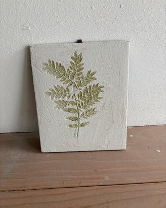 Quadro di resina e cemento