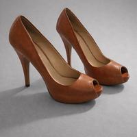 Décolleté open toe in pelle – Taglia 38