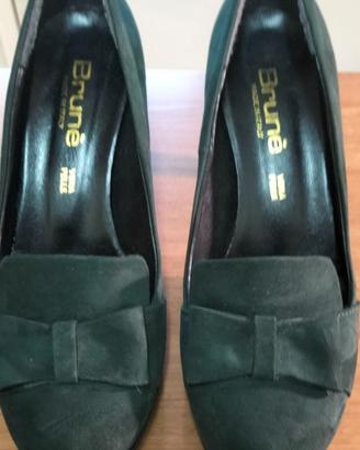 Scarpe Brunè verdi donna taglia 38 
