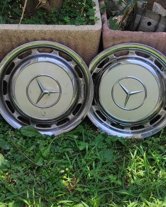Set 4 Copricerchi Originali Mercedes-Benz Vintage