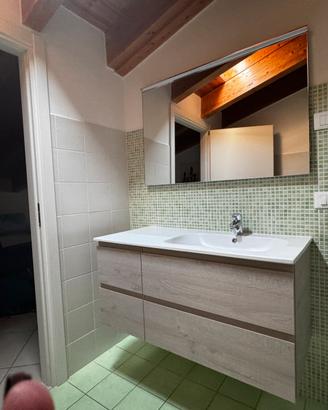 Mobile bagno sospeso 105 cm