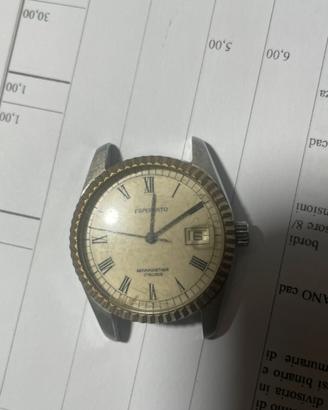 Quadrante orologio vintage esperanto  17 Rubis