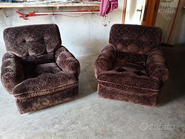 poltrone anni 70 