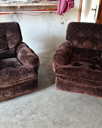 poltrone anni 70 
