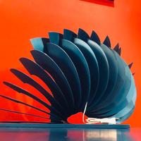 Lampada scultura luminosa